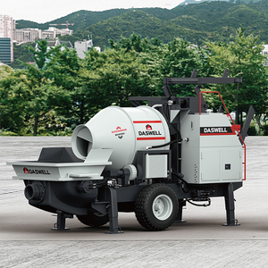 Werkseitige Lieferung Daswell Dieselmotor Betonpumpen maschine Betonmischer mit Pumpe - Product Image 5