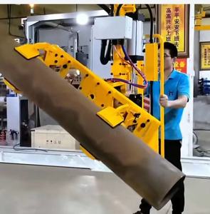 Poignée télescopique matériau ascenseur portable tube à vide manipulateur de serrage élévateur pneumatique pour soulever bobine d'acier - Product Image 4