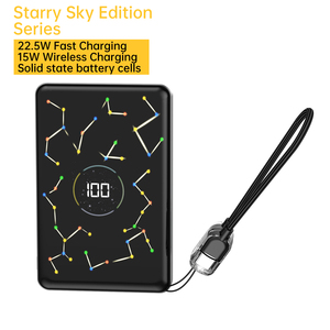 <span class=keywords><strong>แบ</strong></span><span class=keywords><strong>ต</strong></span>เตอรี่สำรอง aspor S227บางเฉียบ5000มิลลิแอมป์พร้อมสายชาร์จ60วั<span class=keywords><strong>ต</strong></span><span class=keywords><strong>ต</strong></span>์ในตัว & การชาร์จไร้สาย<span class=keywords><strong>แบ</strong></span>บแม่เหล็ก15วั<span class=keywords><strong>ต</strong></span><span class=keywords><strong>ต</strong></span>์แบตเตอรี่โซลิดสเตท - Product Image 1
