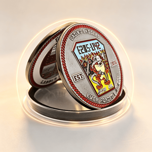 Moneda de Reina Personalizada con Color en Relieve, Proveedor de Oro, Productos Nuevos - Product Image 4