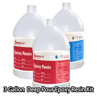 Résine époxy bicomposante de haute qualité, adhésif et durcisseur pour coulage profond, usage construction et tables en résine