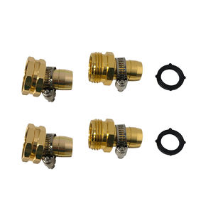 Kit de Conectores de Latón para Reparación de Mangueras, Macho y Hembra, para Jardín - Product Image 2