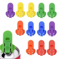 Décapsuleur de bouteille de bière miniature portable créatif - 6 couleurs assorties, design réaliste, cadeaux pour bars