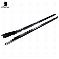 Jupe Latérale ABS Noir Brillant pour BMW Série 1 F40 Type MP, Accessoires Automobiles 2020+