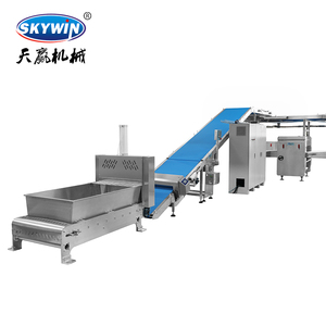 Ligne de production de biscuits durs et mous entièrement automatique Skywin 2026 100-1500 kg/h, machine à fabriquer des biscuits, mouleuse et découpeuse rotatives - Product Image 2