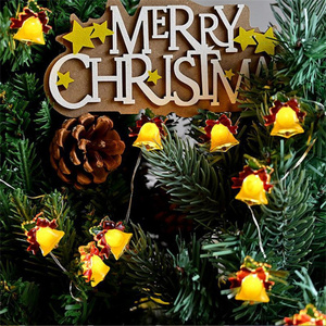 Santa Claus Snowman Elk Vòng Hoa <span class=keywords><strong>C</strong></span>ây giáng sinh chuỗi đèn trang trí Giáng sinh cho nhà Xmas đồ trang trí navidad năm mới - Product Image 2