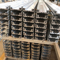 Matériau métallique solide de haute précision faisant le profil en aluminium de l'alliage 8080 de Shandong pour la clôture de douche