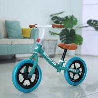 Bicicleta de Equilibrio para Niños Pequeños de 12 Pulgadas Sin Pedales para 2-5 Años, Ligera, 4 kg, Cuadro de Acero, Primera Bicicleta de Entrenamiento para Niños