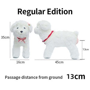 Offre Spéciale interactif mouvement dessin animé Animal <span class=keywords><strong>chien</strong></span> jouets réalistes accessoires pour animaux de compagnie dans l'emballage en carton Sexy peluche <span class=keywords><strong>chien</strong></span> jouets - Product Image 6