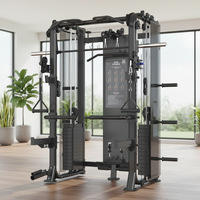 Nouvelle machine Smith, banc de musculation commercial type cage à oiseaux, rack à squats, équipement de fitness complet pour entraînement en intérieur