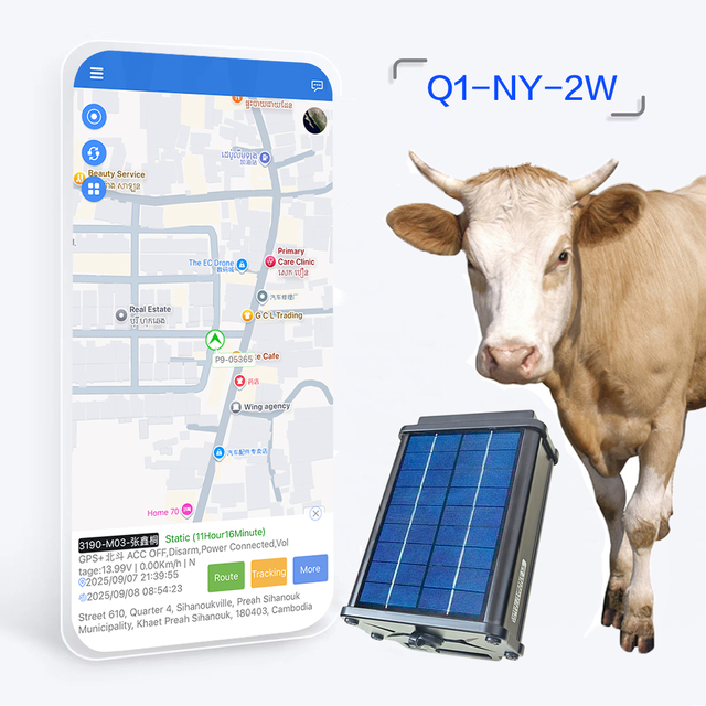 Verified Manufacturer 4G LTE GLONASS GPS Tracker GSM WiFi Cattle Sheep Farm Management Waterproof Long-life Battery 1 Year PC