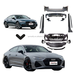 Kit de carrosserie de conversion pour <span class=keywords><strong>Audi</strong></span> S7 <span class=keywords><strong>A7</strong></span> C8 2019 2020 2021 2022 <span class=keywords><strong>2023</strong></span> 2024 2025 – Améliorez votre véhicule avec l'ensemble de pare-chocs RS7 - Product Image 1