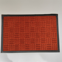 Haute qualité Jacquard antidérapant moderne Puzzle tapis lavable tapis de sol en caoutchouc anti-poussière tapis de porte d'entrée pour centres commerciaux