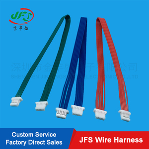 कारखाने केबल तार हार्श 3 पिन 1 मिमी ptfe इन्सुलेट कॉपर कोर एडाप्टर कनेक्टर - Product Image 2