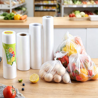 Op maat gemaakte transparante plastic fruitzakken, voedselverpakkingsfolie, plastic groentezakken, verpakkingsfabrikant