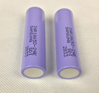 INR18650 2900mah 3.7V li-ion cellule de batterie 29E 2900mah pour Samsung, vente en gros