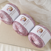 High Quality Fancy Sequin Knitting Thread Nylon Hand Crochet Fancy Sequin Yarn Crochet Yarn