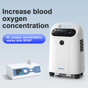 Equipo Médico Longfian, Concentrador <span class=keywords><strong>de</strong></span> Oxígeno <span class=keywords><strong>de</strong></span> 5L <span class=keywords><strong>para</strong></span> Hospital, JAY-5HW |   Filtro GVS, Pantalla Grande Inteligente, Control Remoto - Product Image 1