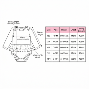 Conjunto de Punto Fino 100% Algodón, Nuevo Estilo Elegante, Mono con Doble Volante en la Cintura <span class=keywords><strong>para</strong></span> Niña Recién Nacida y Bebé, Suéter Tejido - Product Image 6