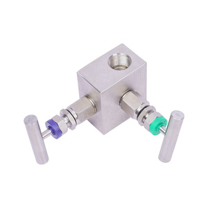 Válvulas de colector de instrumentos de 1/4 pulg. con doble rosca externa, válvula de compuerta de alta temperatura para aplicaciones de alta presión - Product Image 1