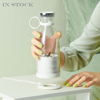 Auf Lager 4 Klingen 350ml Mini Electric Automatic USB Charge Fruit Tragbarer kabelloser frischer Entsafter Cup Bottle Blender
