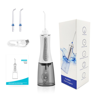 Irrigador Oral inalámbrico portátil, limpiador de irrigación de viaje recargable IPX7, hilo dental de agua eléctrico impermeable - Product Image 1