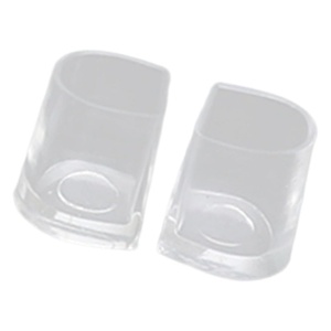 Protège-talons personnalisés en PVC antidérapants pour chaussures à talons hauts avec logo sur mesure - Product Image 1