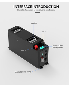 แบตเตอรี่ลิเธียมไอออนแบบ Deep Cycle 12V 280Ah ชาร์จได้ สำหรับแบตเตอรี่ LFP12200 12v - Product Image 4
