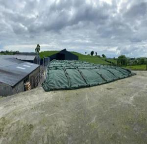 Chất lượng cao <span class=keywords><strong>Silage</strong></span> bảo vệ <span class=keywords><strong>Net</strong></span> 240 GSM Silo bảo vệ lưới, Silo Bìa - Product Image 4