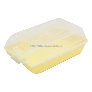 High quality Plastic shoe box Size: 22.5*37.5*18.5*12.5CM, color: light yellow, code: WCW-39