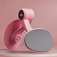 Muskeltrainer Yoga-Trainingsgerät Digitaler Zähler Beckenbodentrainer Mehrwinkel-Verstellbarer Hüftmuskel-Toner Beinschlankheitsgerät