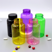 Pot en plastique de 500 ml avec bouchon à vis pour produits de santé et de soins quotidiens, logo et couleur personnalisables