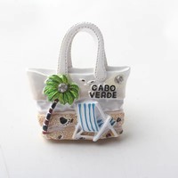 3D personnalisé mignon tortue animal image Creative réfrigérateur aimant en gros promotion résine artisanat Sea Island souvenirs de voyage