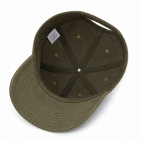 Casquette de baseball structurée à 6 panneaux, style vintage, pour automne-hiver, avec logo personnalisé en cuir, OEM ODM