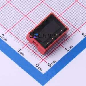 SMQS-05R-TP DIP Switch Switch ( Type: Flat Toggle, Raised Type )( Number of Switch Sections: 5 )( Lead Spacing: 2.54mm ) - Product Image 2