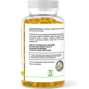 Gummies de soutien articulaire au sulfate de <span class=keywords><strong>glucosamine</strong></span>, <span class=keywords><strong>chondroïtine</strong></span>, MSM et vitamine E pour adultes – Soutien naturel des <span class=keywords><strong>articulations</strong></span> et de la flexibilité - Product Image 2