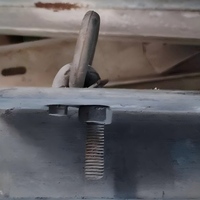 Crochets de levage robustes en acier au carbone galvanisé à chaud de 10 mm pour la levée de structures en acier industrielles, sur mesure