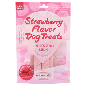 Friandises dentaires naturelles et saines pour chiens de compagnie Saveur de myrtille Tranche de fromage Collations pour chiens Soins bucco-dentaires Friandises à mâcher pour chiens Usine d'os - Product Image 1