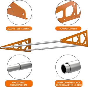 Portaoggetti personalizzabile per Garage regolabile a <span class=keywords><strong>parete</strong></span> porta espositore in metallo per ruote per auto passeggeri e camion <span class=keywords><strong>da</strong></span> magazzino - Product Image 3