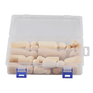 Set di 20 Bambole in Legno di Acacia (35-75mm), Figure in Legno Non Dipinte per Lavoretti Creativi Fai-da-Te per Bambini, Vendita all'Ingrosso - Product Image 2