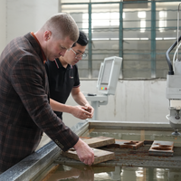 Découpeuse Waterjet industrielle de YCWJ pour le système polyvalent de jet d'eau certifié par ISO de la CE de fabrication en métal