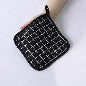 Long Quilted Oven Mitts Pot Holder Potholder Protection Baking Commercial Bakeries Catering Services Bulk Custom Logo - Product Image 4