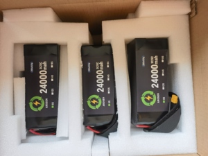 แบตเตอรี่โดรน 6S 22000mah 24000mah แบตเตอรี่เซลล์กึ่งโซลิดสเตต  ความจุสูง  ลิเธียมโพลิเมอร์ สำหรับ UAV 5C/ 24000 - Product Image 6