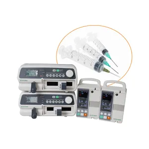 SY-G079-2 Veterinary clinic use syringe pump Tube Infusion Pump Syringe Rechargeable Battery Injection Pump iv infusion set