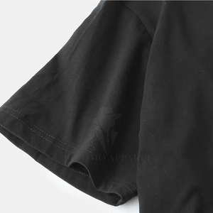 Camiseta de Manga Corta para Hombre, 100% Algodón, Cuello Redondo, Color Sólido, Cómoda, Informal para el Día a Día, Ecológica, Tela de 320g, Secado Rápido, Suave - Product Image 5