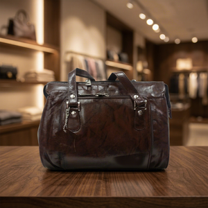 Bolso de Mano para Mujer BS INTERNATIONAL, de Cuero Genuino, con Cierre de Cremallera, Impermeable, Duradero, con Capacidad de 3L+, Gran Venta - Product Image 1