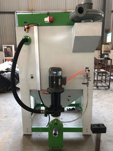 Máy bay phản lực nước sạch tủ sandblasters Aqua Blaster tủ trung tâm bánh xe nổ bề mặt làm sạch sơn loại bỏ tân trang - Product Image 6