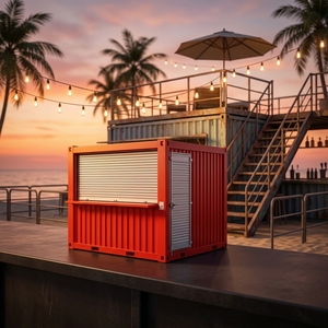 Contenedor Móvil Expandible PINGUI Personalizado para Tienda, Bar, Cafetería, Tienda de Conveniencia Modular y Portátil, Moderno, 1 Año de Garantía - Product Image 1