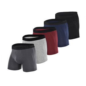 Calzoncillos Boxer Deportivos para Hombre, 95% Algodón, 5% Elastano, Entrega Directa de Fábrica, Nuevo 2026 - Product Image 1