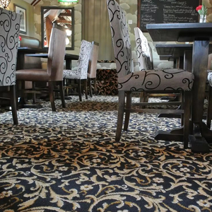 Tùy Chỉnh Retro Mô Hình Cổ Điển 100% Nylon In Tường Để Tường Khách Sạn Phòng Tiệc Nhà Hàng Sàn Trang Chủ Trang Trí Thảm - Product Image 6